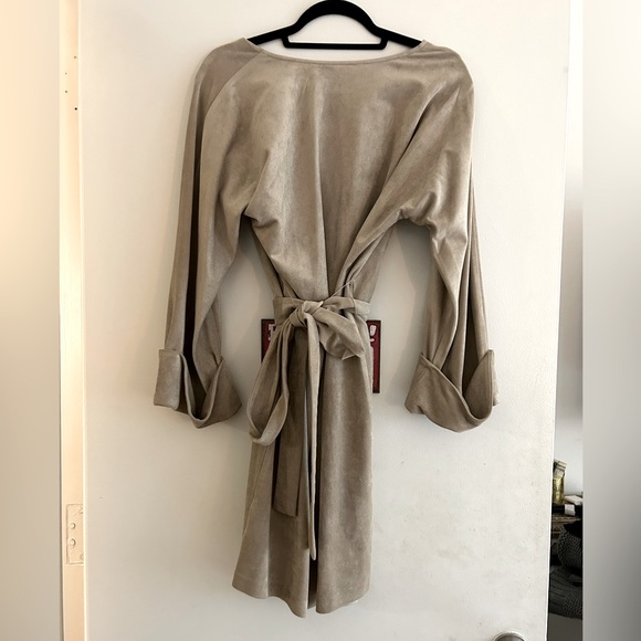 BCBGMaxAzria Suede Mini Dress - Picture 4 of 6